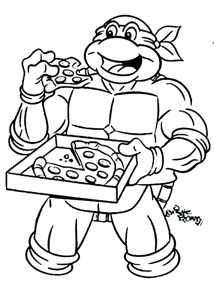 Coloriage Tortues Ninja Gratuit À Imprimer Et Colorier avec Coloriage Tortues Ninja 