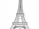 Coloriage Tour Eiffel Gratuit À Imprimer  Adf serapportantà Dessin Tour Eiffel À Imprimer