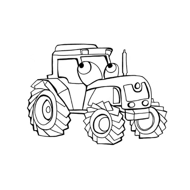 Coloriage Tracteur #142012 (Transport) - Album De Coloriages dedans Coloriage Tracteur 