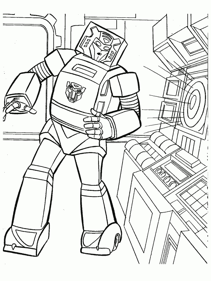 Coloriage Transformers 2 tout Coloriage De Transformers 