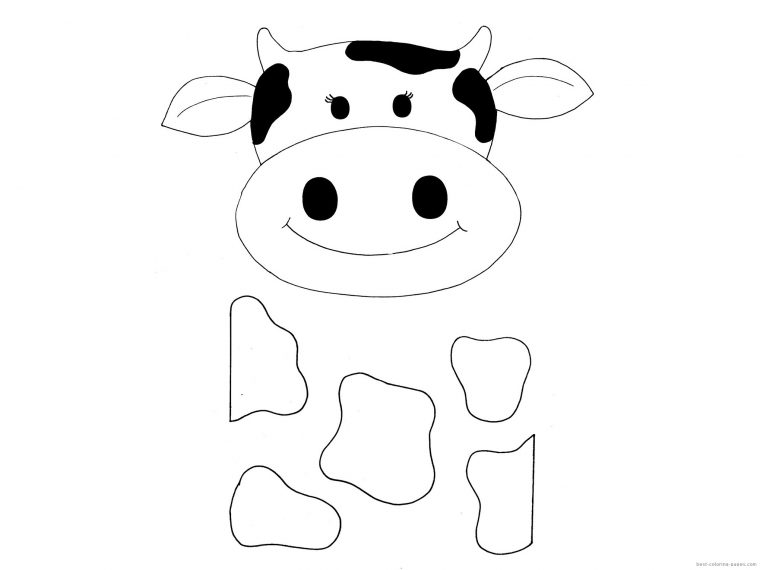 Coloriage Vache #13315 (Animaux) – Album De Coloriages encequiconcerne Coloriage Vache