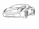 Coloriage Voiture De Course Lamborghini - All About Car serapportantà Coloriages Voitures De Course