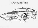 Coloriage Voiture De Course Lamborghini Dessin Gratuit À Imprimer intérieur Dessin De Voiture De Course À Imprimer