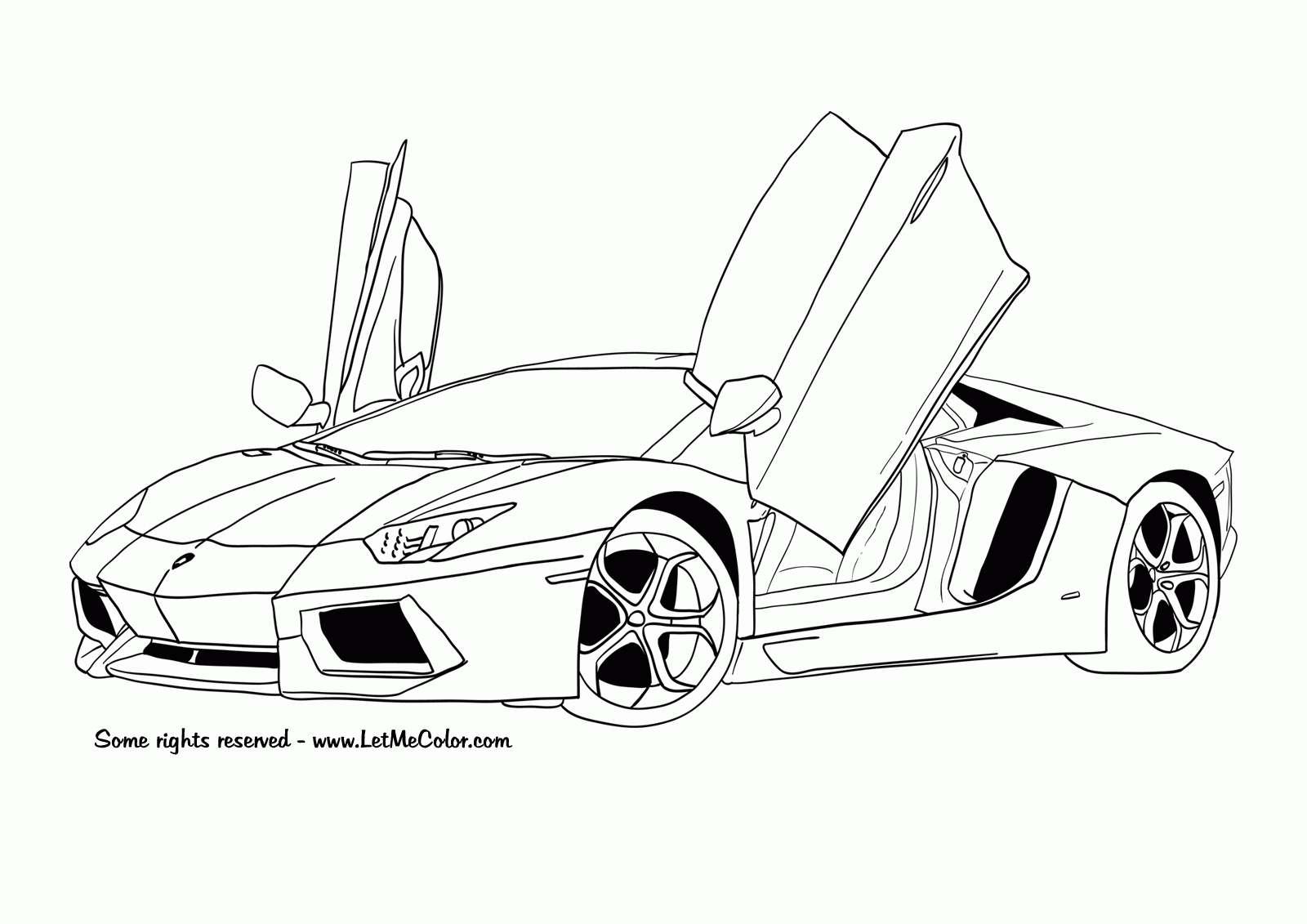 Coloriage Voiture Sport  Tuning #147108 (Transport) - Album De Coloriages à Dessin De Voiture De Tuning