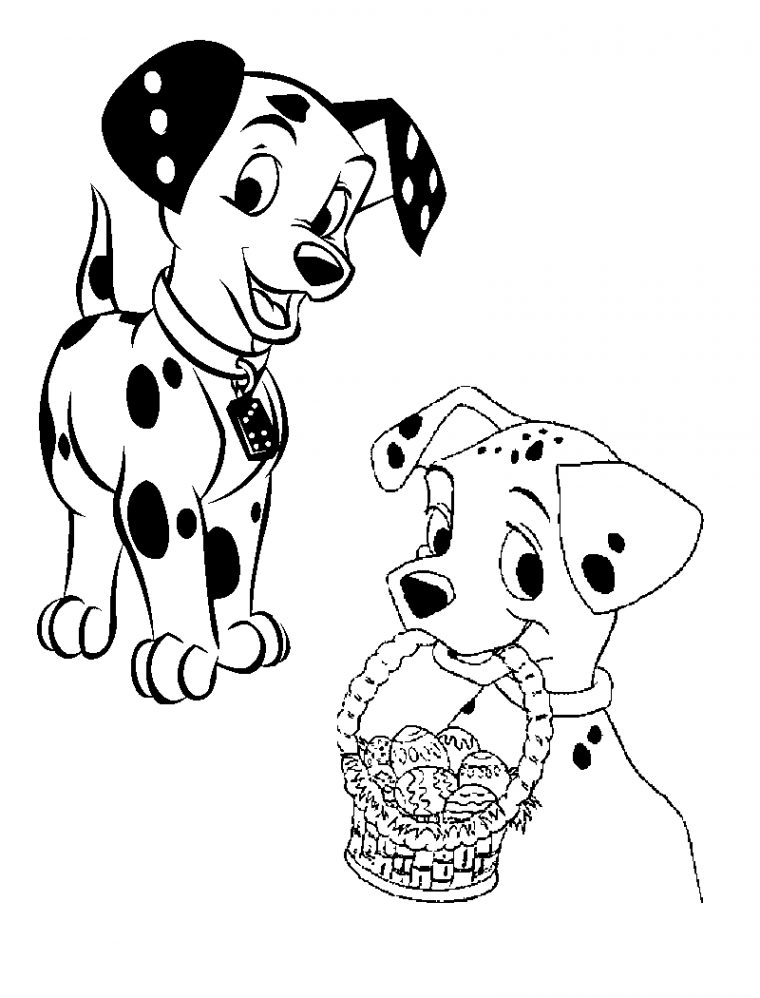 Coloriages 101 Dalmatiens Disney 1 – Coloriage Les 101 Dalmatiens serapportantà Dessin 101 Dalmatiens