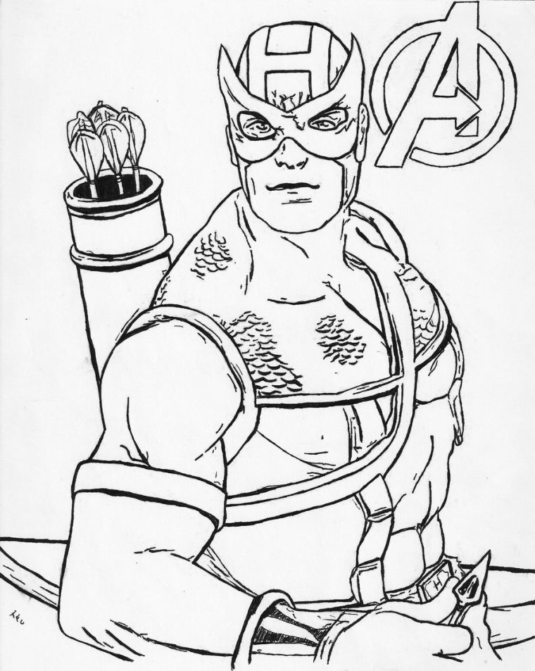 Coloriages À Imprimer : Avengers, Numéro : Fa80Afe5 concernant Avengers Coloriage