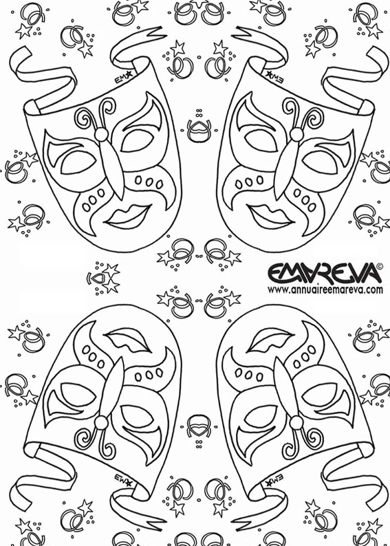 Coloriages À Imprimer : Carnaval, Numéro : 27849 encequiconcerne Coloriage Carnaval 