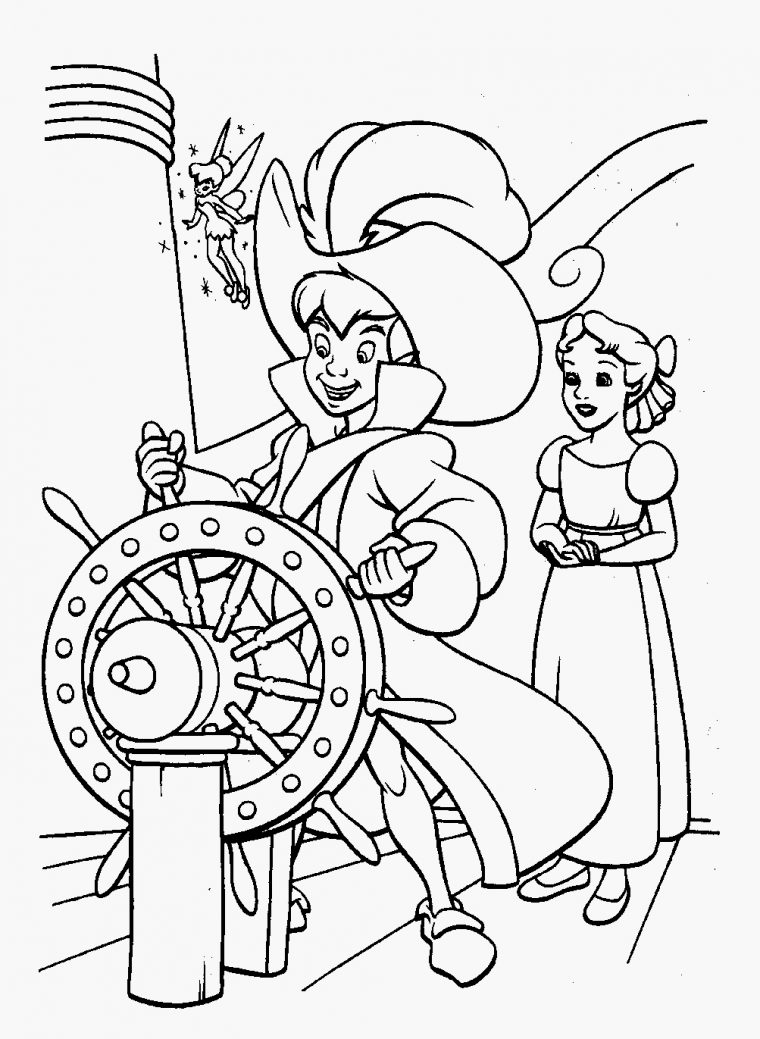 Coloriages À Imprimer : Peter Pan, Numéro : 442Deb9E pour Coloriage Peter Pan À Imprimer