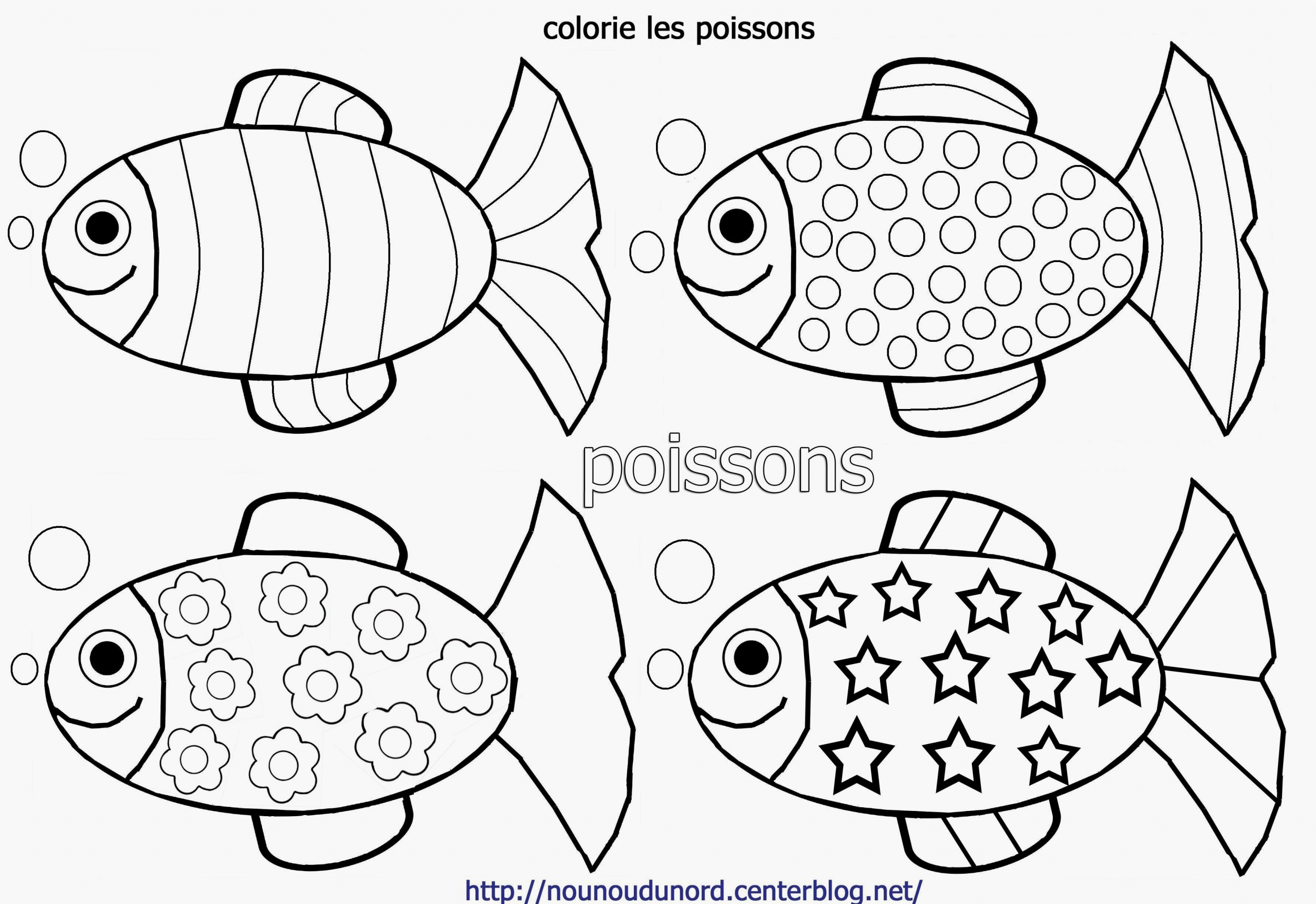 Coloriages À Imprimer : Poisson, Numéro : 982807Cc à Coloriage Poisson À Imprimer 