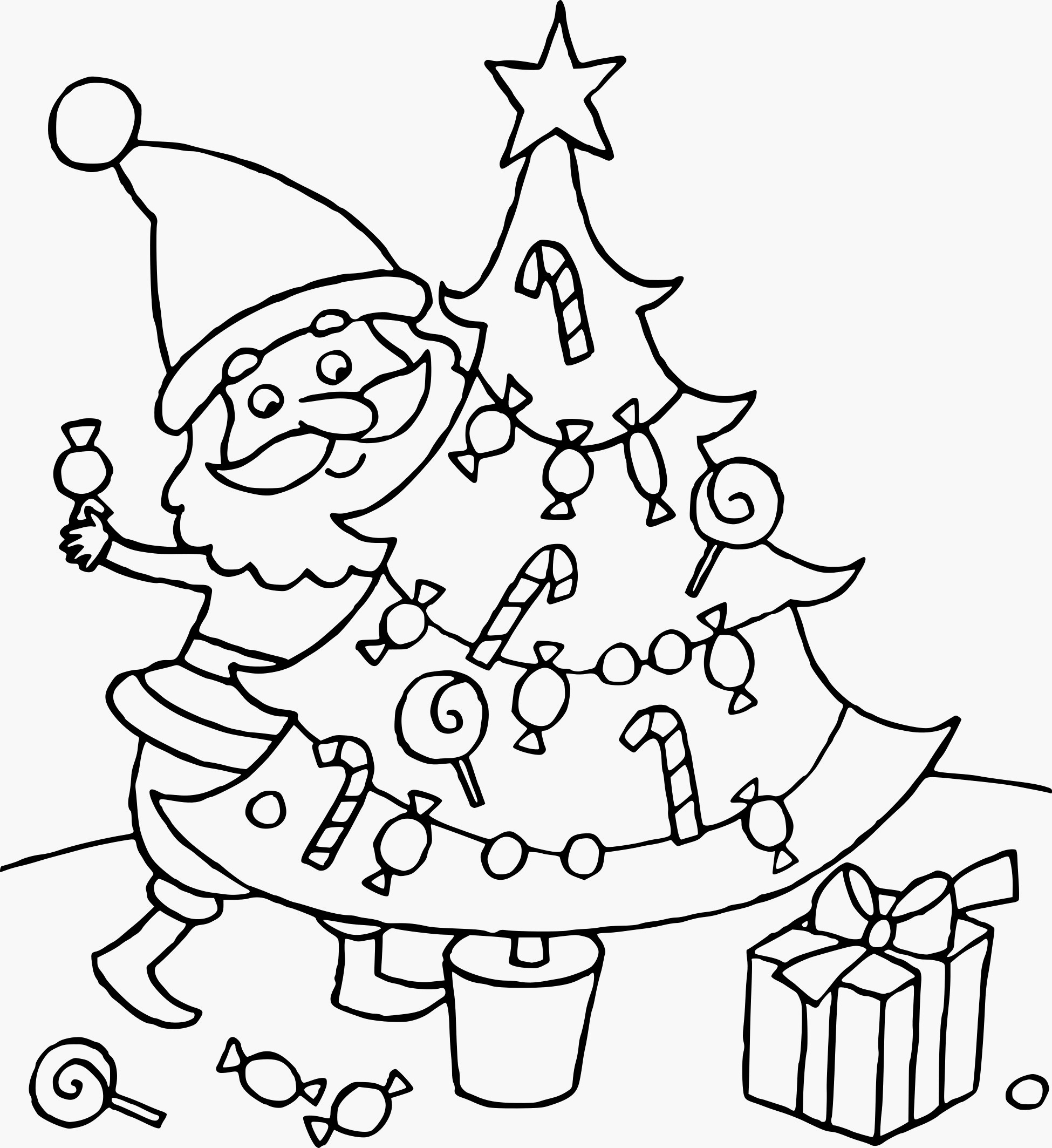 Coloriages À Imprimer : Sapin De Noël, Numéro : 118Cb1F9 concernant Dessins De Noel