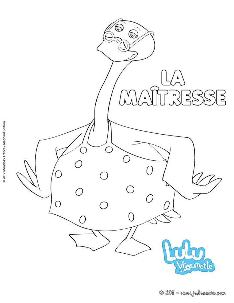 Coloriages Coloriage De La Maitresse – Fr.hellokids encequiconcerne Dessin Pour Maitresse