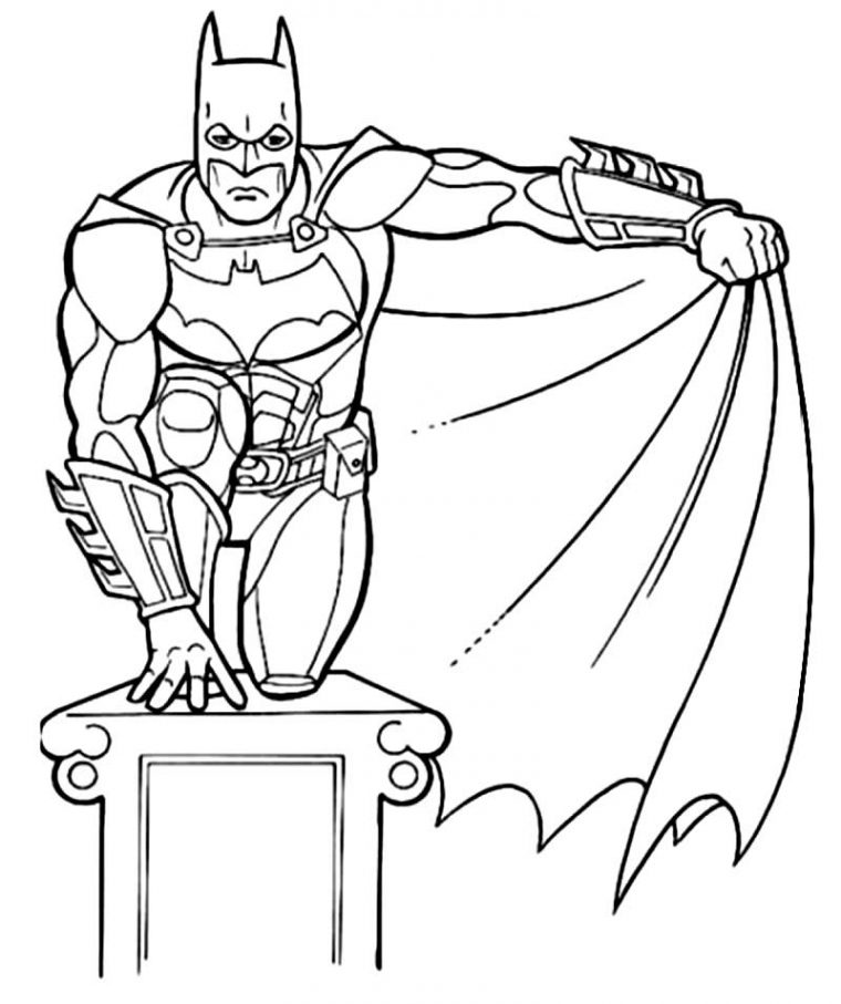 Coloriages De Batman – Maison Bonte : Votre Guide & Magazine Décoration tout Coloriage Batman