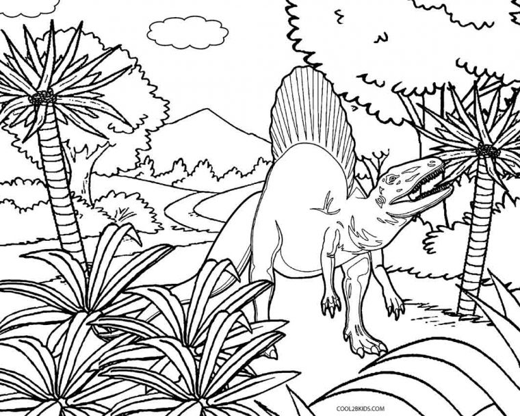 Coloriages – Dinosaure – Coloriages Gratuits À Imprimer destiné Coloriage De Dinosaure Gratuit