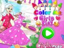 Coloriages Girly Sur Jeux Fille Gratuit encequiconcerne Jeux De Coloriage Pour Filles