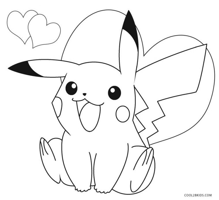 Coloriages – Pikachu – Coloriages Gratuits À Imprimer pour Coloriage De Reponse