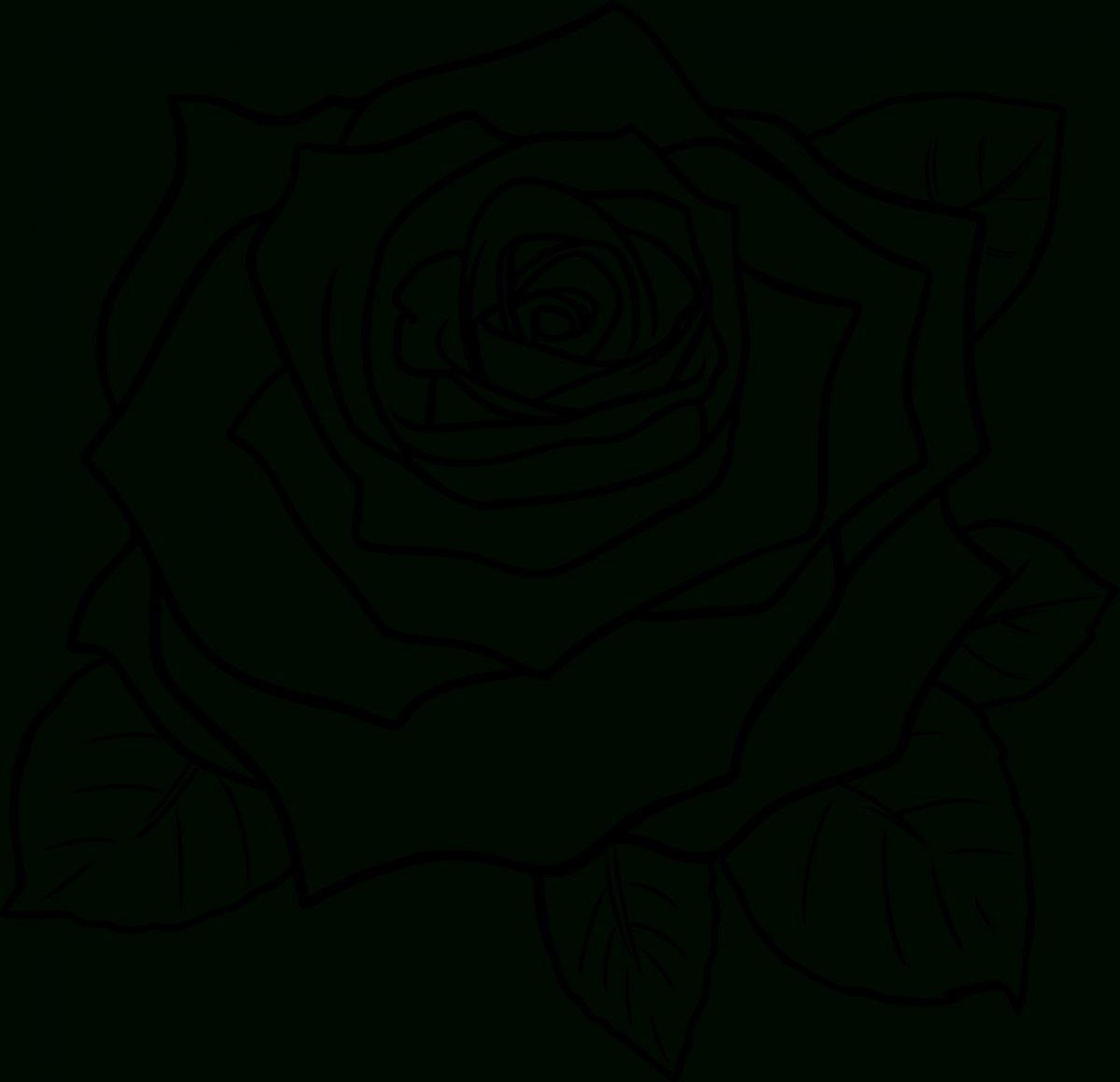 Coloriages Roses (Nature) - Album De Coloriages concernant Dessins De Roses