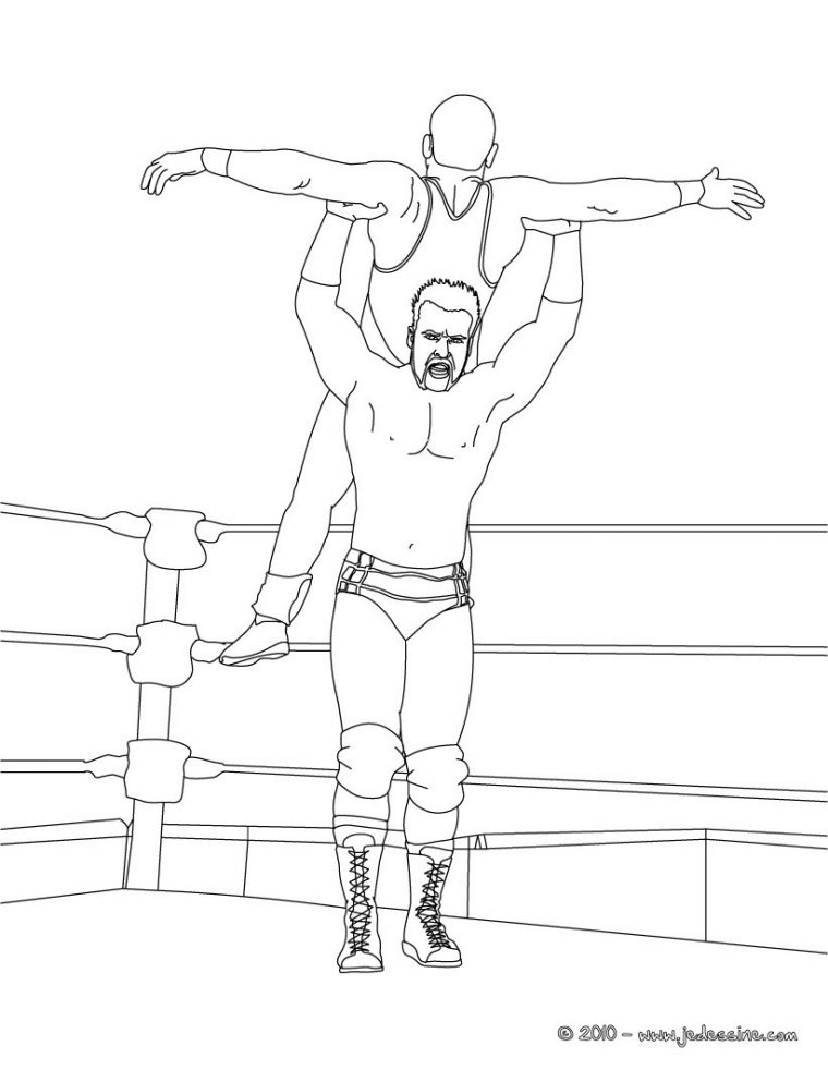 Coloriages Sheamus – Fr.hellokids destiné Coloriage De Catch