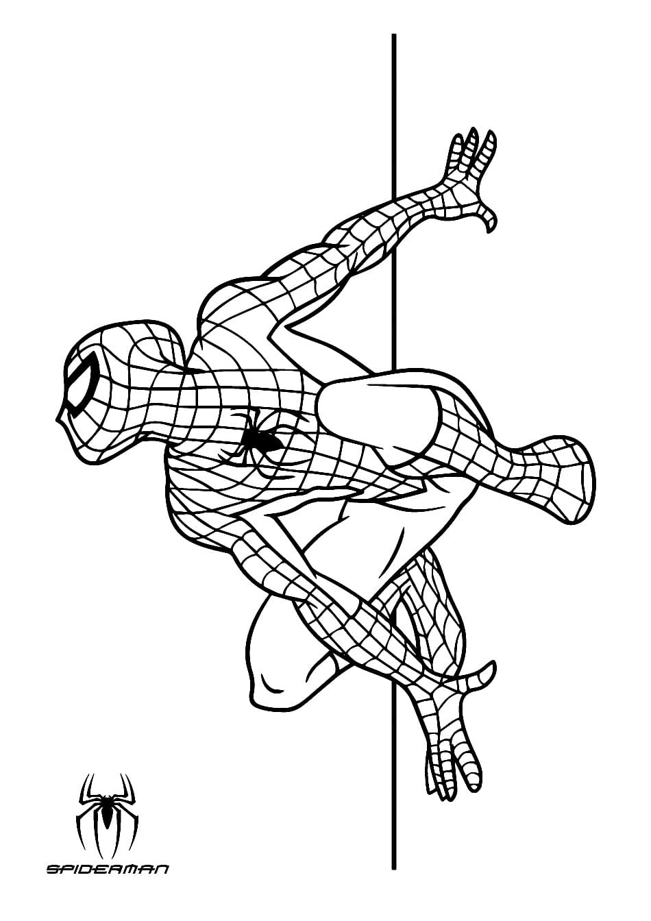Coloriages Spiderman À Imprimer - Wonder-Day avec Coloriage Spider Man 