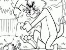 Coloriages Tom Et Jerry - Tom Et Jerry Se Battent tout Coloriage Tom Et Jerry