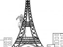 Coloriages - Tour Eiffel - Coloriages Gratuits À Imprimer à Coloriage Tour Eiffel À Imprimer