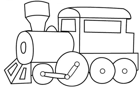 Coloriages Train  Locomotive (Transport) - Album De Coloriages tout Coloriage Train 