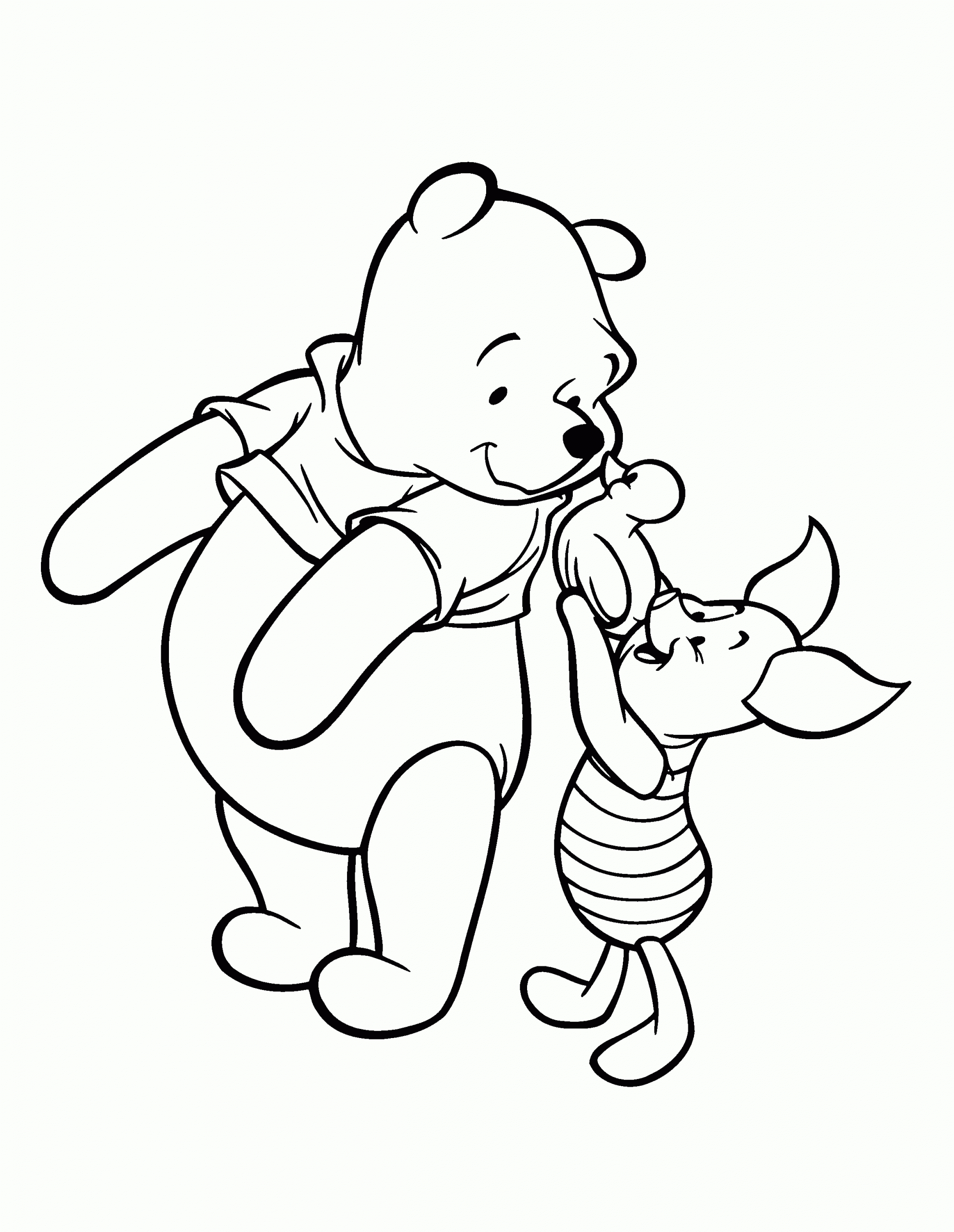 Coloriages Winnie L&amp;#039;Ourson : Images Et Gifs Animés Et Animations, 100% destiné Winnie L Ourson Dessin 