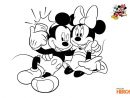 Coloriages_Mickey_Et_Minnie  Coloriage Mickey, Coloriage Minnie, Coloriage serapportantà Mickey A Colorier Et A Imprimer