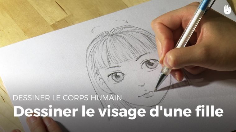 Comment Dessiner Le Visage D'Une Fille ? – Apprendre À Dessiner  Sikana intérieur Comment Dessiner Un Visage De Fille