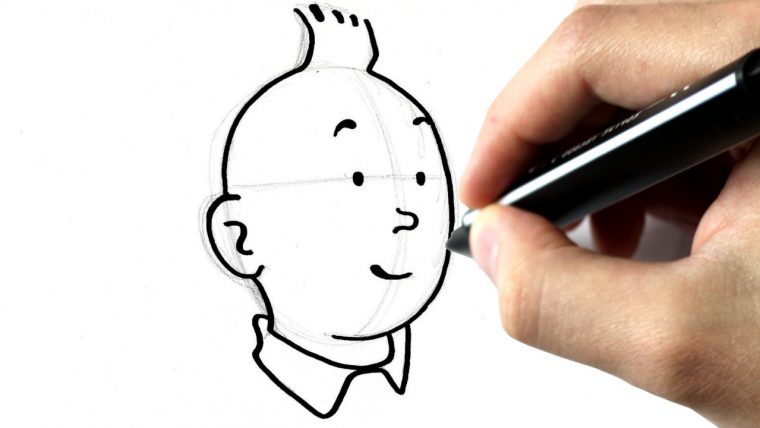 Comment Dessiner Tintin tout Comment Dessiner Mario Facilement