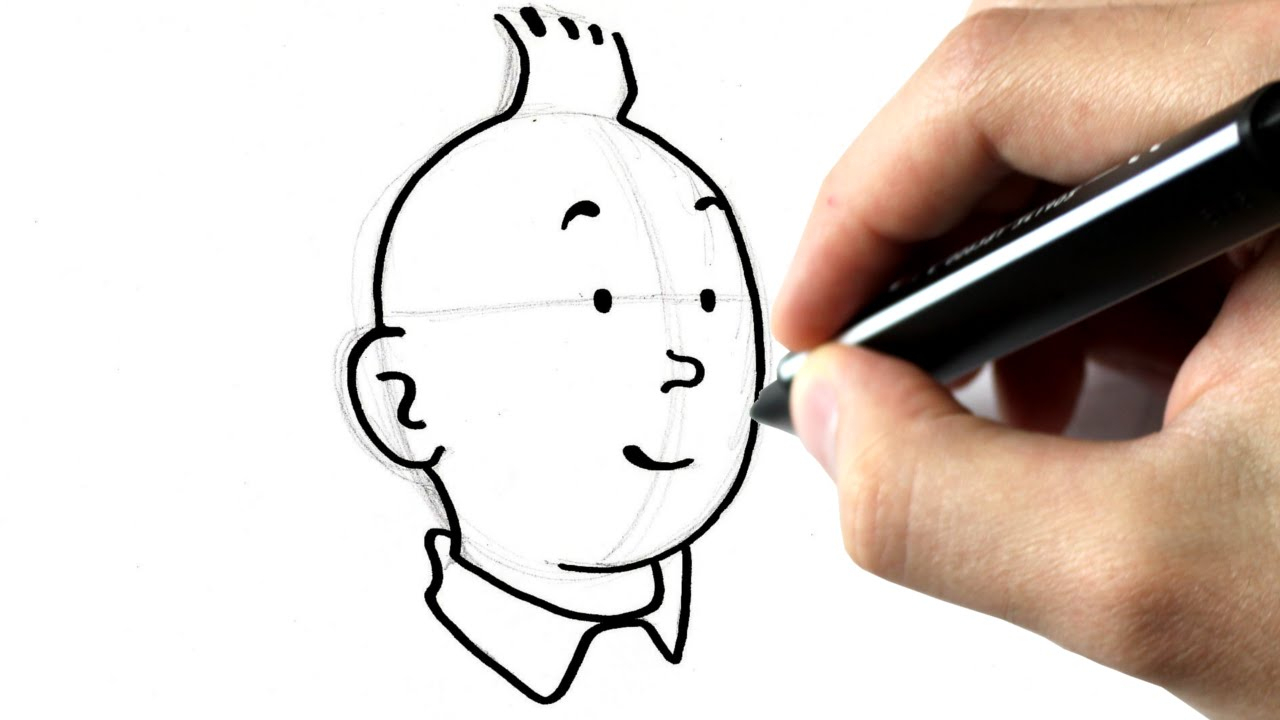 Comment Dessiner Tintin tout Comment Dessiner Mario Facilement 