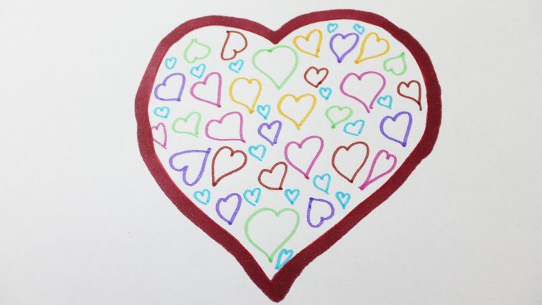 Comment Dessiner Un Coeur D'Amour – dedans Dessin De Coeur D Amour