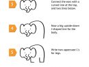 Comment Dessiner Un Éléphant - Dessein De Dessin pour Comment Dessiner Un Éléphant
