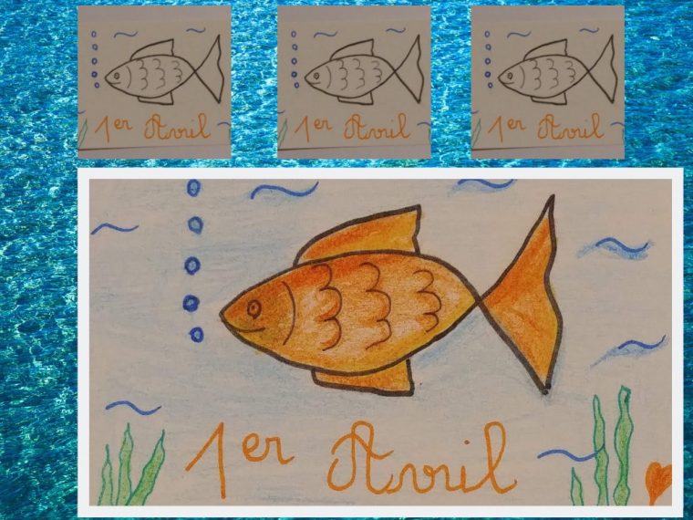 Comment Dessiner Un Poisson avec Comment Dessiner Un Poisson D Avril