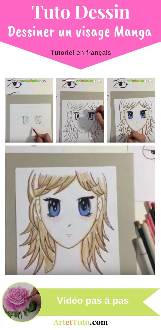 Comment Dessiner Un Visage De Fille Manga  Dessin Visage, Dessin avec Comment Dessiner Un Visage De Fille 