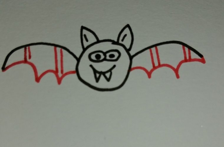 Comment Dessiner Une Chauve-Souris En 6 Étapes – Objectif Dessin intérieur Comment Dessiner Une Souris