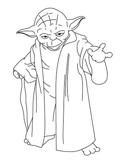 Comment Dessiner Yoda – Dessein De Dessin avec Dessins De Star Wars