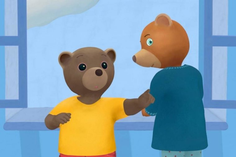 Comment Est Né Petit Ours Brun, Star Incontestée Des Enfants Et Cadeau intérieur Film De Petit Ours Brun