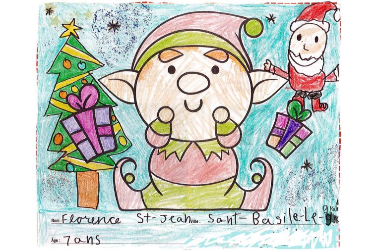 Concours De Dessin De Noël – Les Versants dedans Dessin De Noel