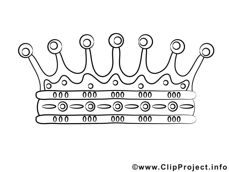 Couronne Image – Coloriage Conte Illustration – Fable Coloriages Dessin encequiconcerne Couronne Coloriage