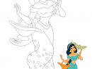 Cute Princess Jasmine Coloring Pages Printable concernant Princess Coloriage