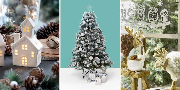 Décoration Blanche De Noël : Nos Idées Inspiration Par Ici intérieur Image Déco Noel