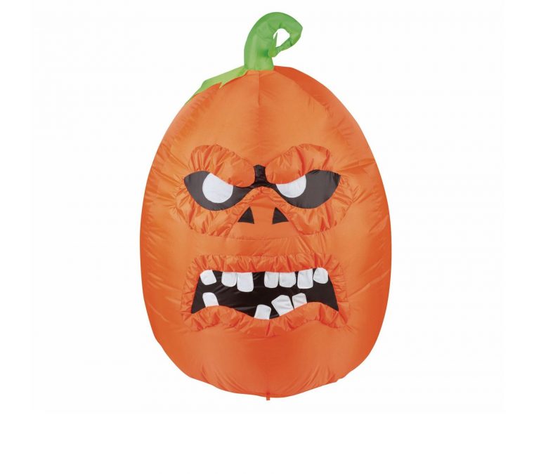 Décoration D'Halloween – Citrouille Gonflable – H. 123 Cm – Accessoires tout Decoupage De Citrouille Halloween