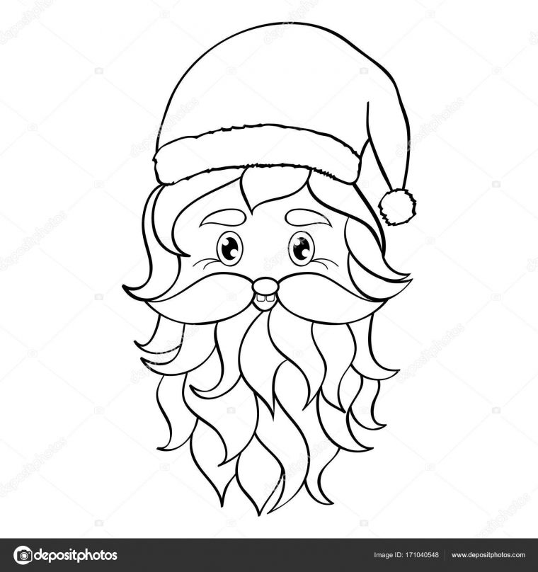 Dernière Dessin Tete De Pere Noel A Colorier – Random Spirit à Tete Pere Noel Dessin