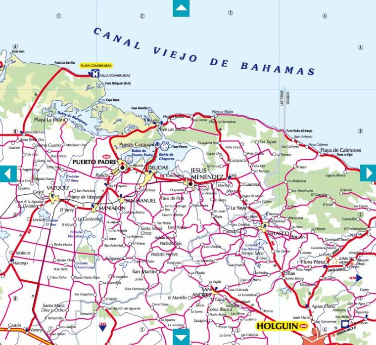 Des Distances encequiconcerne Carte De Cuba À Imprimer