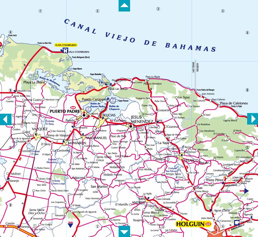Des Distances encequiconcerne Carte De Cuba À Imprimer 