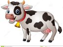 Dessin Animé Mignon De Vache Illustration De Vecteur - Illustration Du serapportantà Dessin D Une Vache