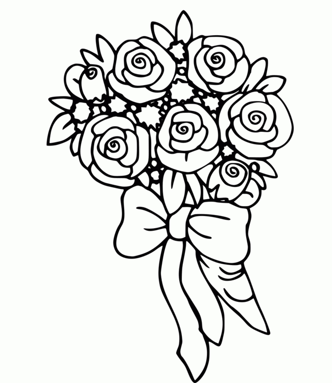 Dessin Bouquet Cool Photos Bouquet De Fleurs Coloriage De Bouquets A dedans Dessins De Bouquets De Fleurs À Imprimer 