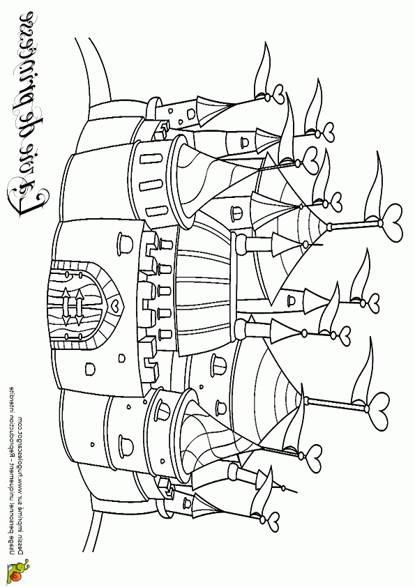 Dessin Chateau Princesse Bestof Stock Un Château De Rêve De Princesse À concernant Chateau De Princesse À Colorier 