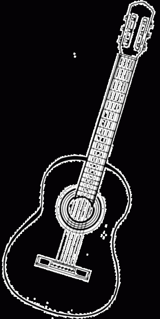 Dessin Couleur Guitare - Coloriage De Guitare Électrique Ii Pour serapportantà Dessin Guitare Électrique 