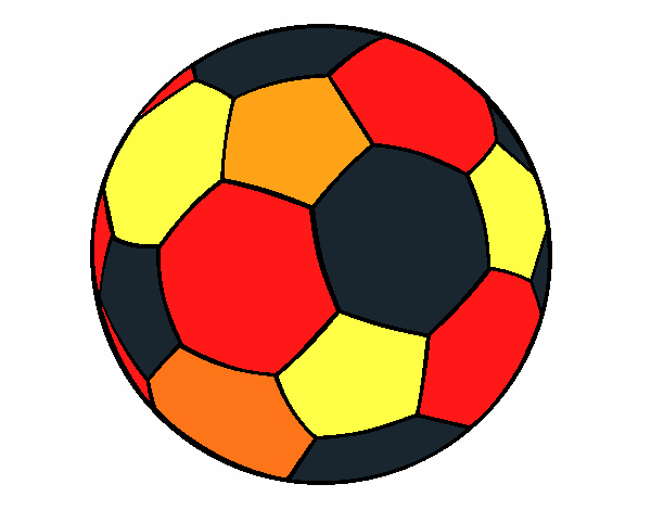 Dessin De Ballon De Football Ii Colorie Par Membre Non Inscrit Le 07 De intérieur Ballon De Foot A Dessiner 